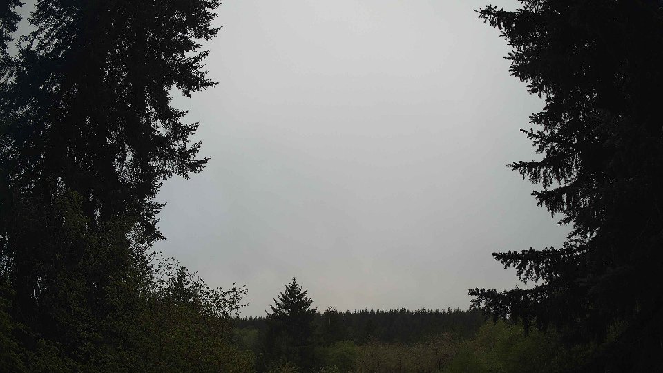 Pacific Northwest skyline timelapse frame from May 4th, 2026 at 6:45 AM