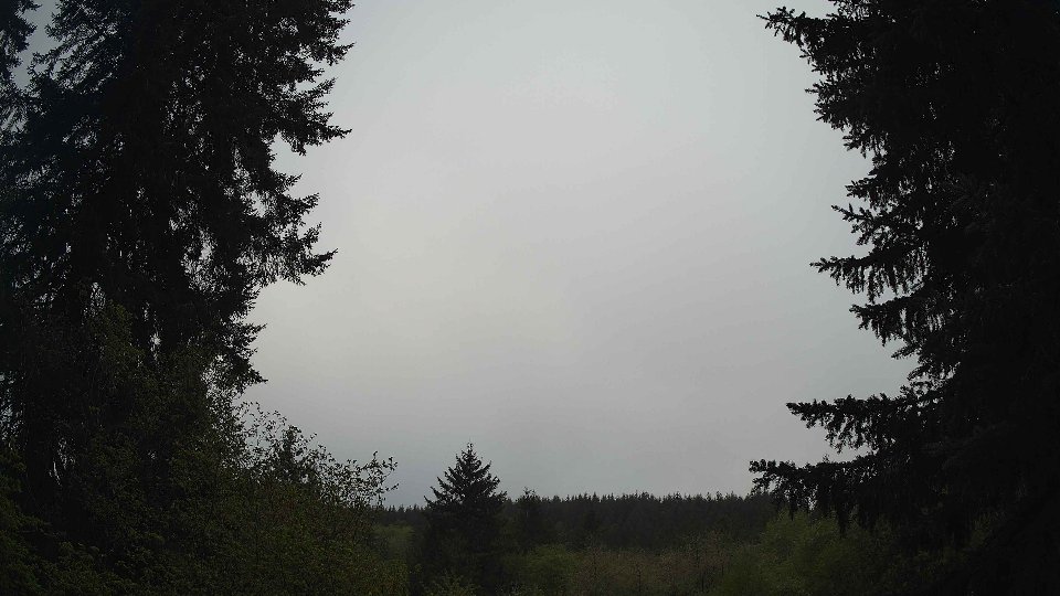 Pacific Northwest skyline timelapse frame from May 4th, 2026 at 7:00 AM