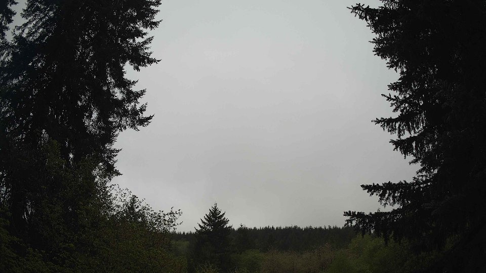 Pacific Northwest skyline timelapse frame from May 4th, 2026 at 8:00 AM