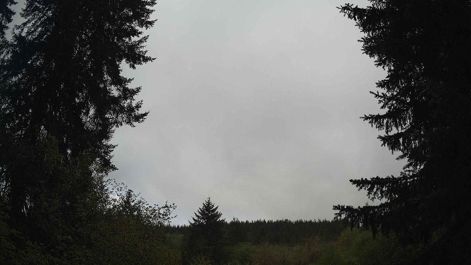 Pacific Northwest skyline timelapse frame from May 4th, 2026 at 8:15 AM