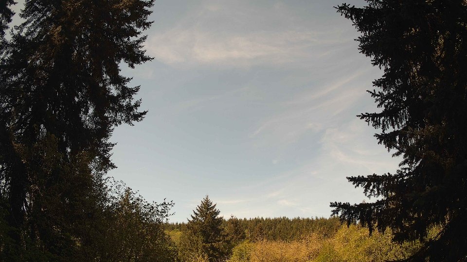 Pacific Northwest skyline timelapse frame from May 4th, 2026 at 10:45 AM