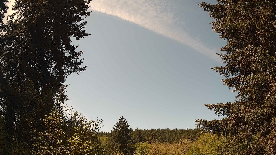 Pacific Northwest skyline timelapse frame from May 4th, 2026 at 12:00 PM