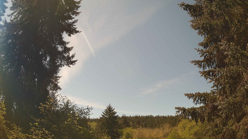 Pacific Northwest skyline timelapse frame from May 4th, 2026 at 12:15 PM