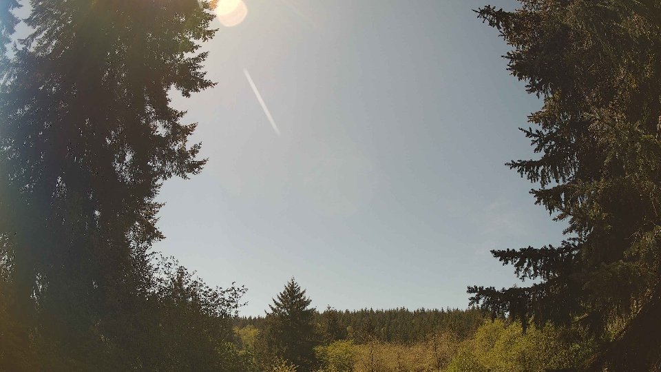 Pacific Northwest skyline timelapse frame from May 4th, 2026 at 1:00 PM