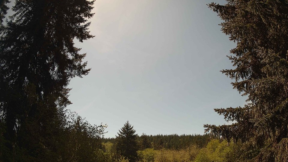 Pacific Northwest skyline timelapse frame from May 4th, 2026 at 1:30 PM