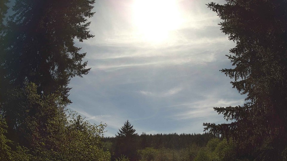 Pacific Northwest skyline timelapse frame from May 4th, 2026 at 3:15 PM