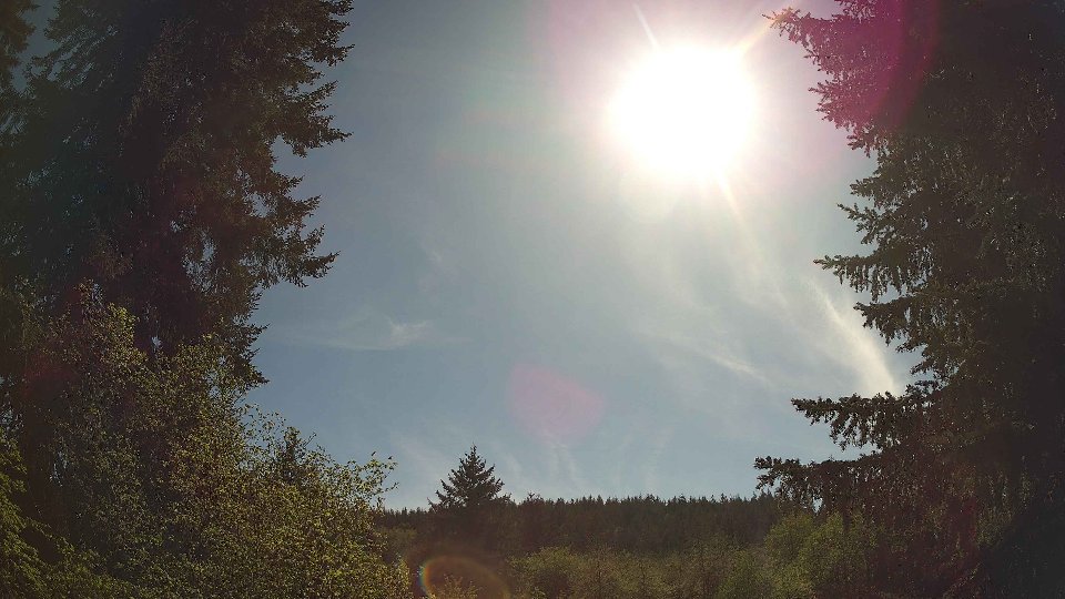 Pacific Northwest skyline timelapse frame from May 4th, 2026 at 4:00 PM
