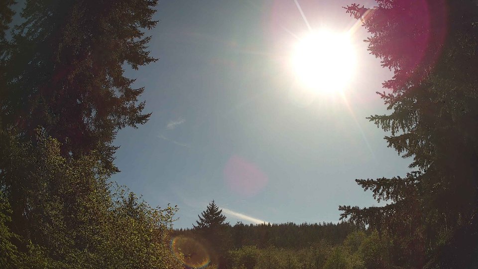 Pacific Northwest skyline timelapse frame from May 4th, 2026 at 4:15 PM