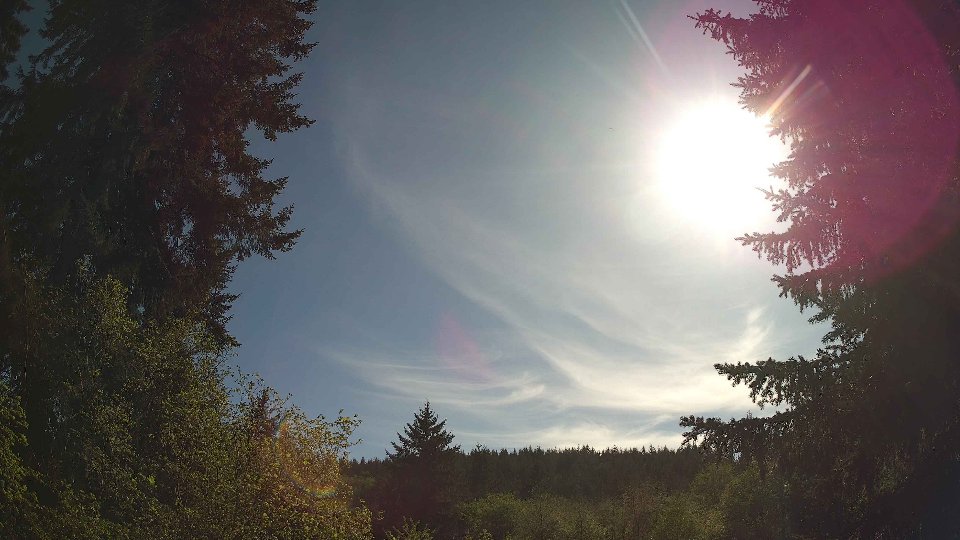 Pacific Northwest skyline timelapse frame from May 4th, 2026 at 4:45 PM
