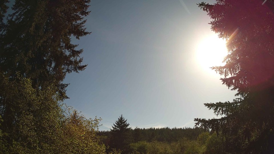 Pacific Northwest skyline timelapse frame from May 4th, 2026 at 5:00 PM