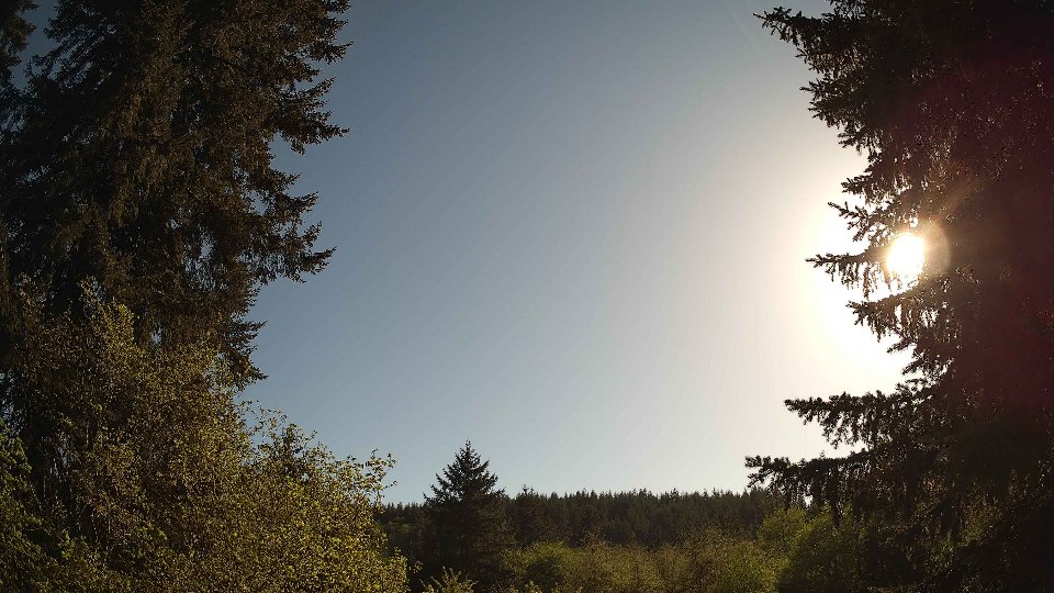 Pacific Northwest skyline timelapse frame from May 4th, 2026 at 5:30 PM