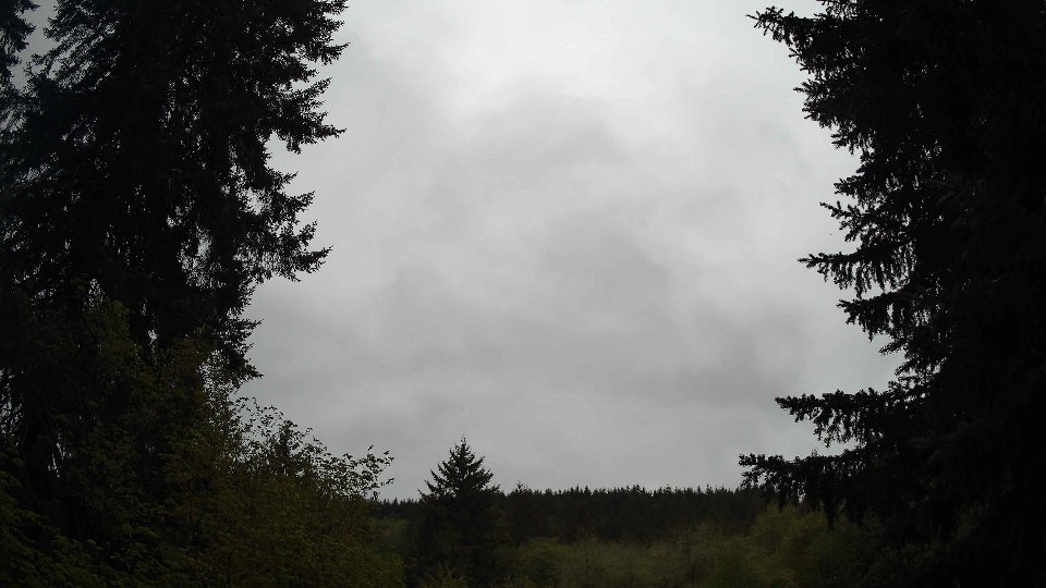 Pacific Northwest skyline timelapse on May 5th, 2026 at 6:00 AM