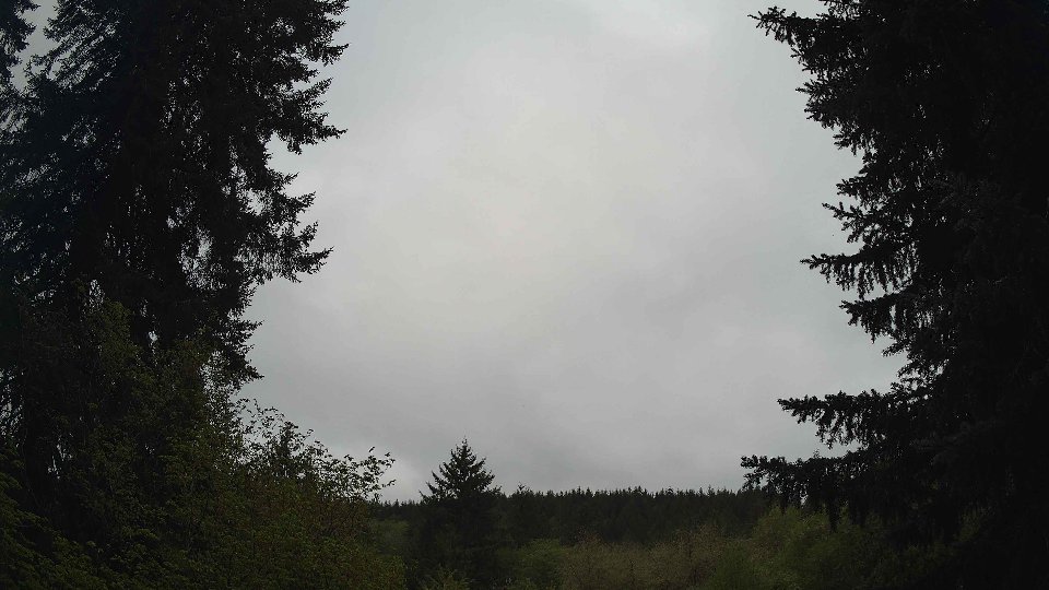 Pacific Northwest skyline timelapse on May 5th, 2026 at 6:45 AM