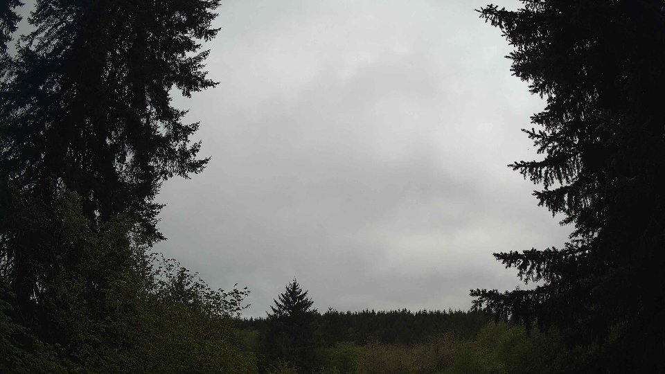 Pacific Northwest skyline timelapse on May 5th, 2026 at 7:00 AM