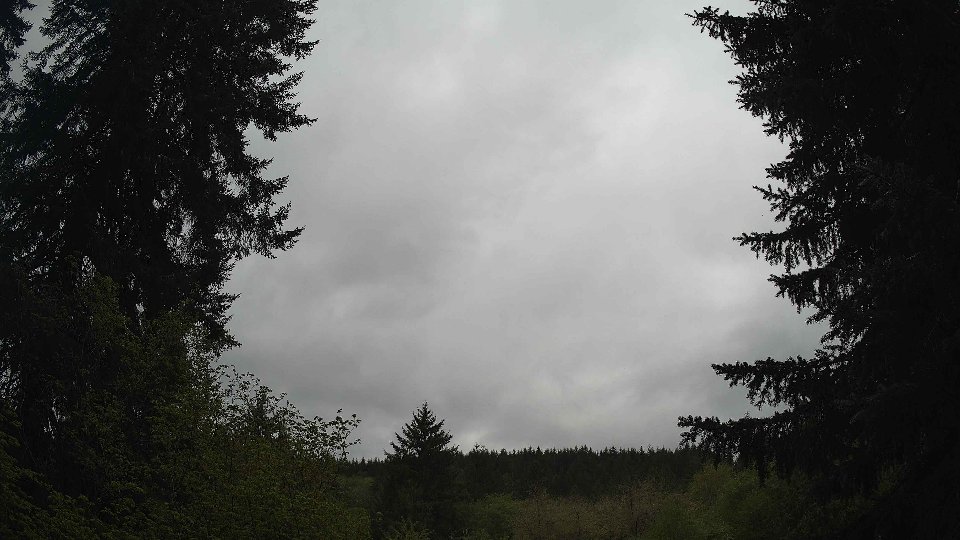 Pacific Northwest skyline timelapse on May 5th, 2026 at 10:15 AM