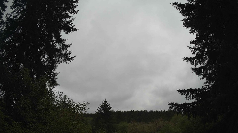Pacific Northwest skyline timelapse on May 5th, 2026 at 10:30 AM