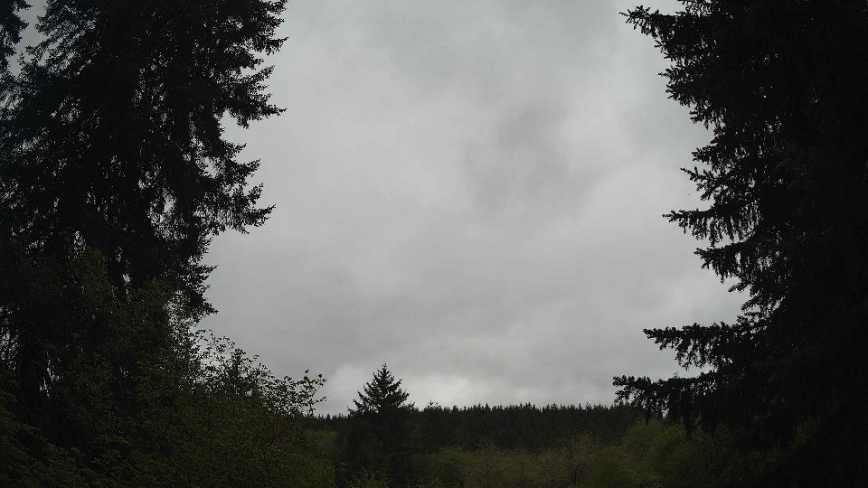 Pacific Northwest skyline timelapse on May 5th, 2026 at 10:45 AM