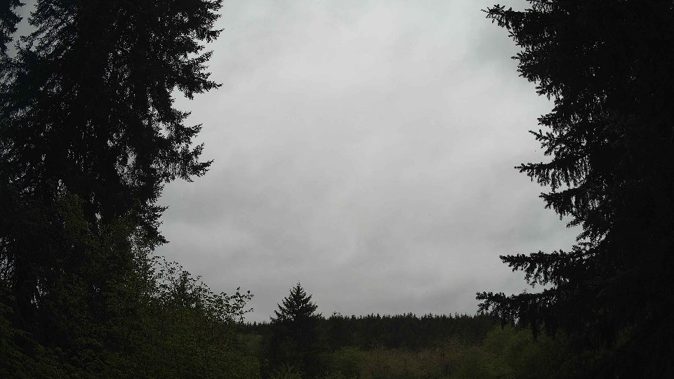 Pacific Northwest skyline timelapse on May 5th, 2026 at 11:00 AM