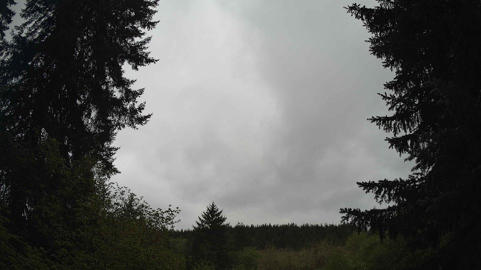 Pacific Northwest skyline timelapse on May 5th, 2026 at 11:30 AM