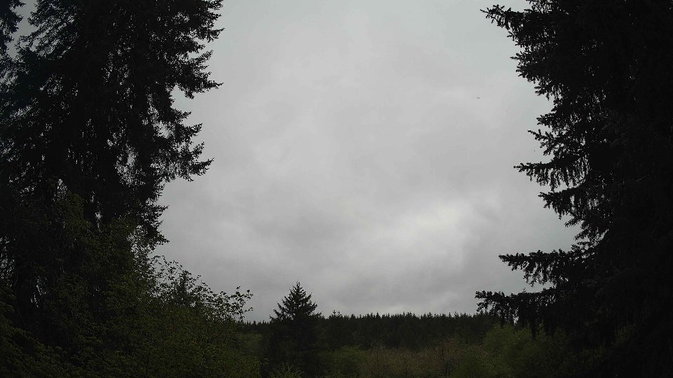 Pacific Northwest skyline timelapse on May 5th, 2026 at 1:15 PM