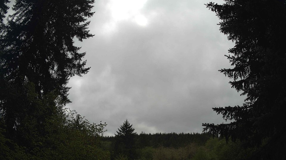 Pacific Northwest skyline timelapse on May 5th, 2026 at 3:00 PM