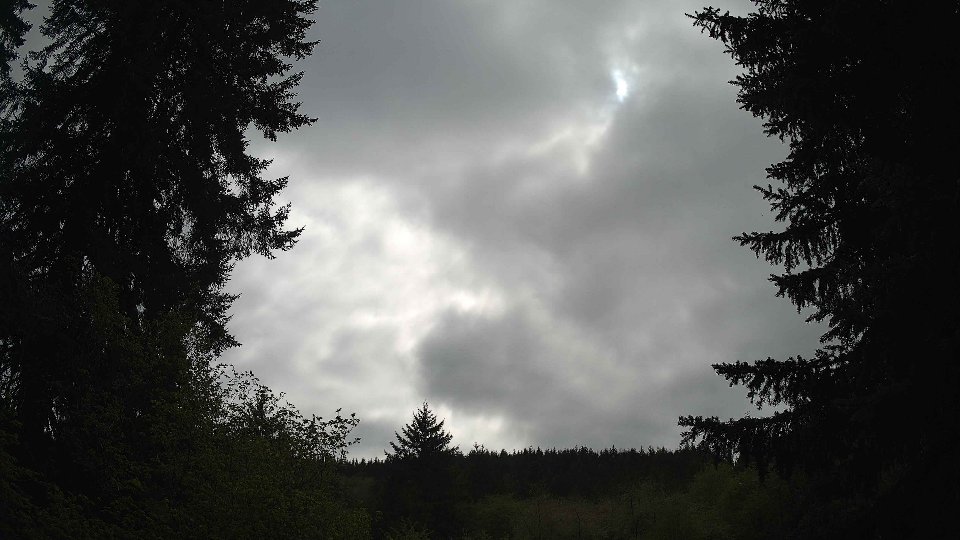 Pacific Northwest skyline timelapse on May 5th, 2026 at 4:00 PM