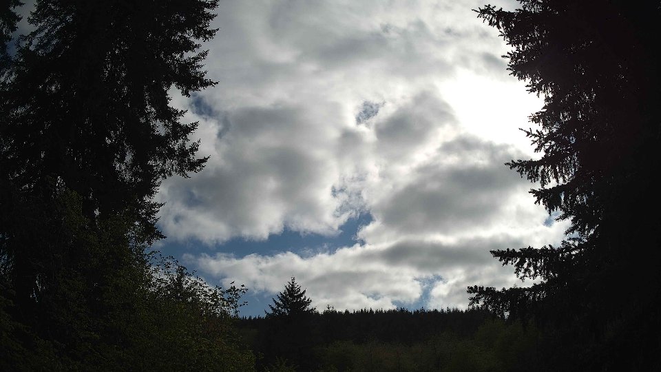Pacific Northwest skyline timelapse on May 5th, 2026 at 4:45 PM
