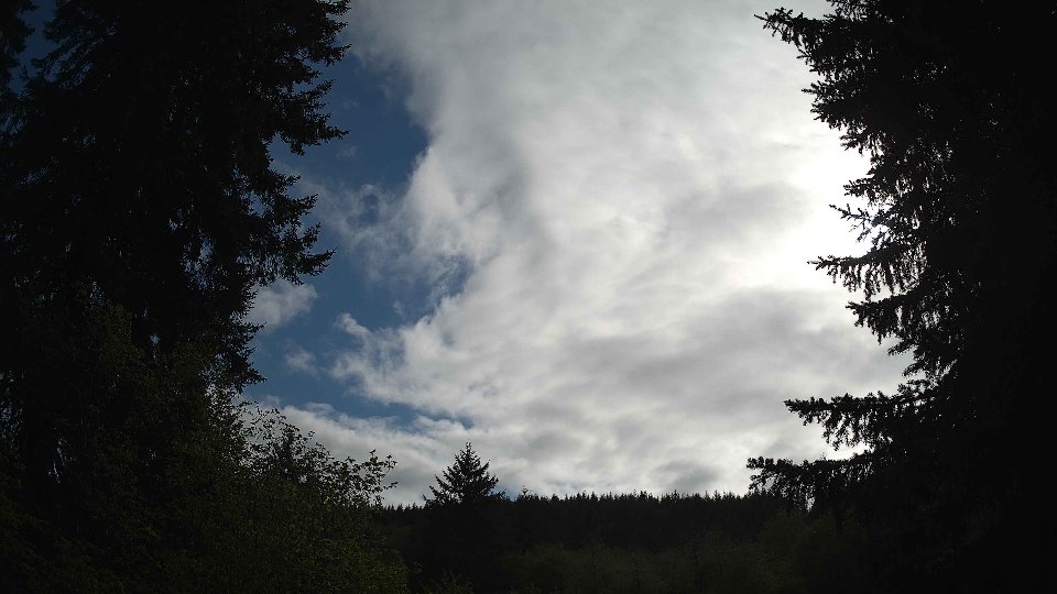 Pacific Northwest skyline timelapse on May 5th, 2026 at 5:15 PM
