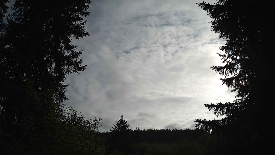 Pacific Northwest skyline timelapse on May 5th, 2026 at 5:30 PM