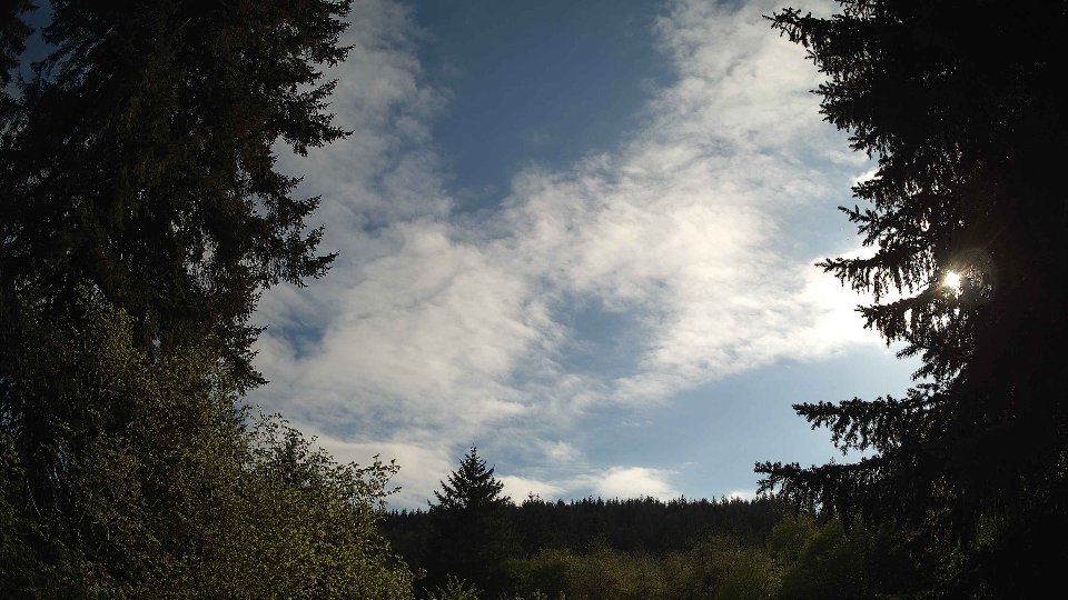 Pacific Northwest skyline timelapse on May 5th, 2026 at 5:45 PM