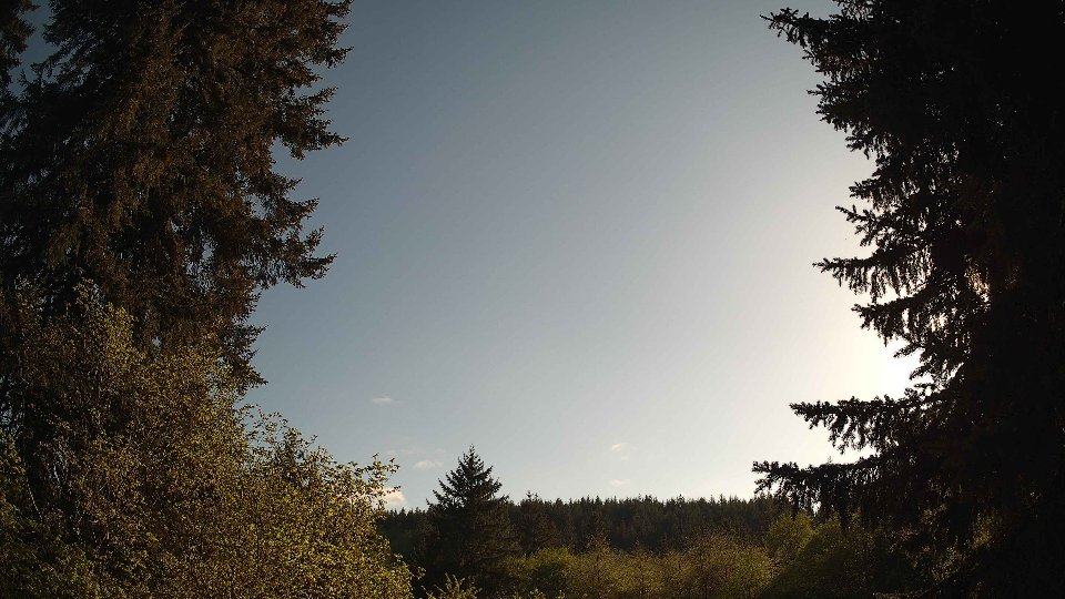 Pacific Northwest skyline timelapse on May 5th, 2026 at 6:00 PM