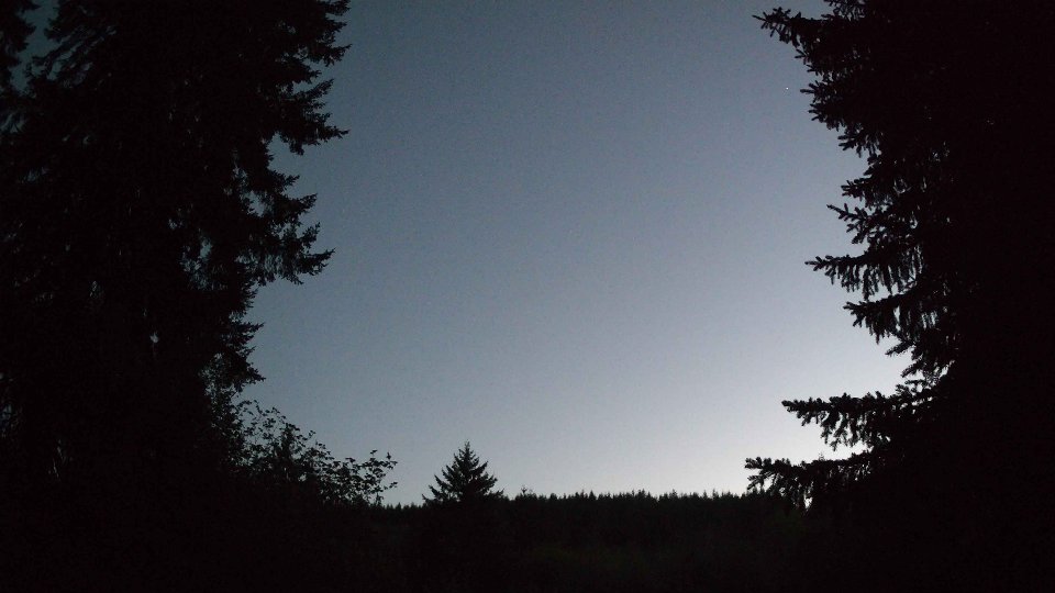 Pacific Northwest skyline timelapse on May 5th, 2026 at 8:59 PM