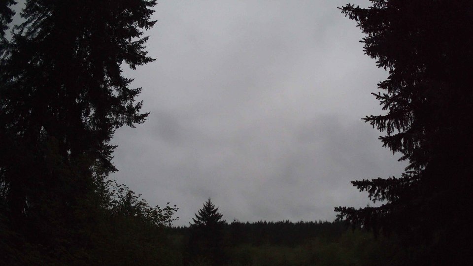 Pacific Northwest skyline timelapse frame from May 6th, 2026 at 5:30 AM