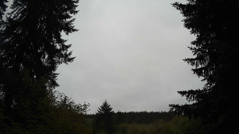 Pacific Northwest skyline timelapse frame from May 6th, 2026 at 6:00 AM
