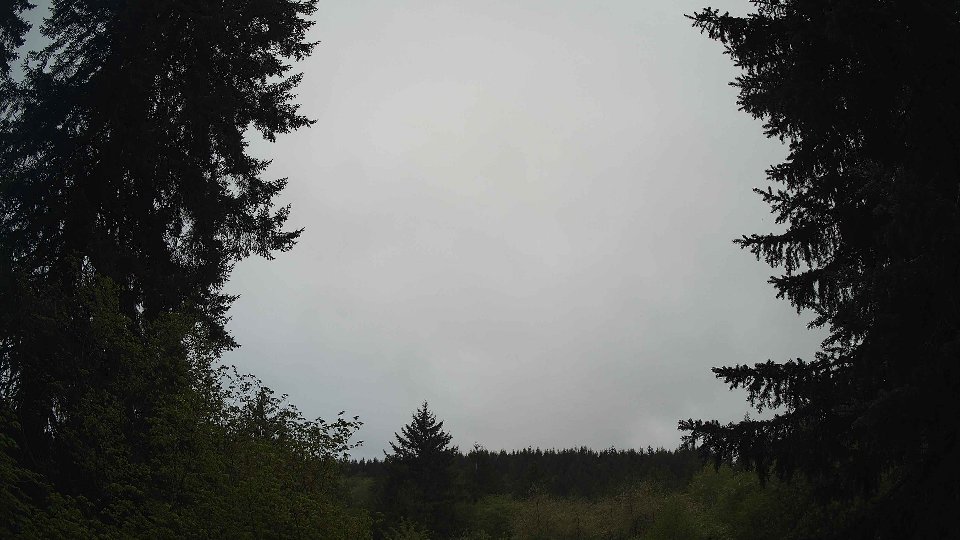 Pacific Northwest skyline timelapse frame from May 6th, 2026 at 6:30 AM