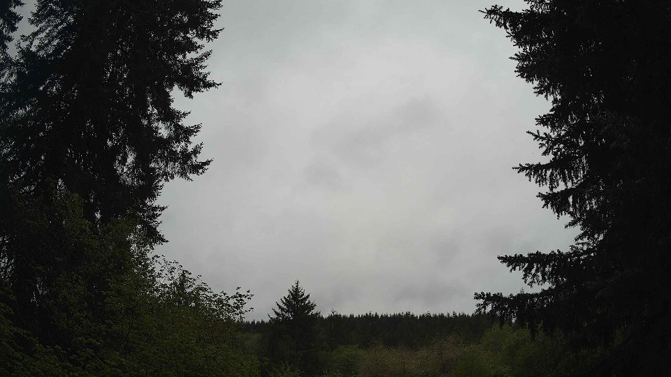 Pacific Northwest skyline timelapse frame from May 6th, 2026 at 8:00 AM
