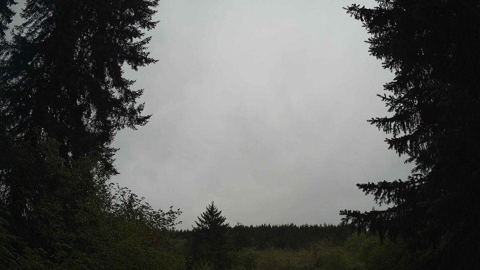 Pacific Northwest skyline timelapse frame from May 6th, 2026 at 9:00 AM