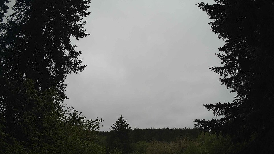 Pacific Northwest skyline timelapse frame from May 6th, 2026 at 9:30 AM