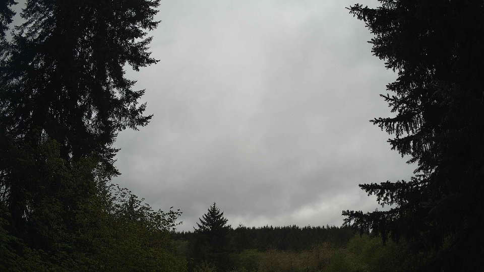 Pacific Northwest skyline timelapse frame from May 6th, 2026 at 10:45 AM