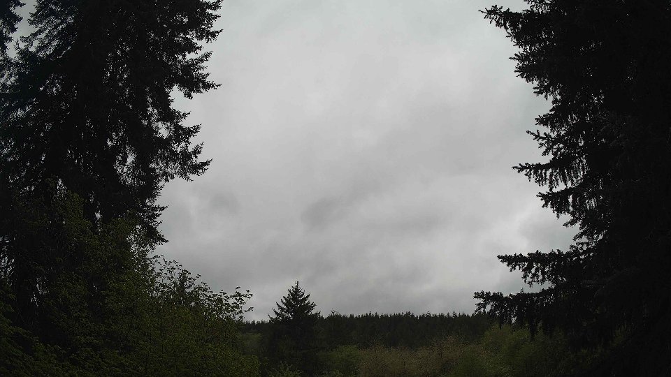 Pacific Northwest skyline timelapse frame from May 6th, 2026 at 11:00 AM