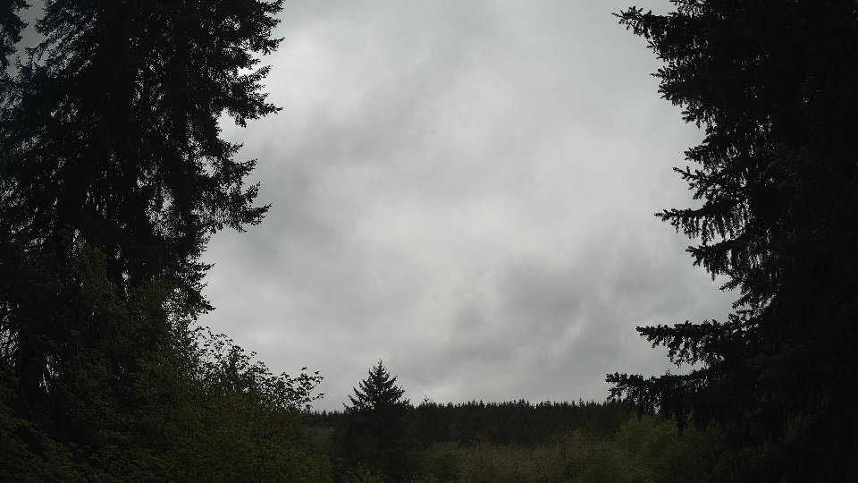 Pacific Northwest skyline timelapse frame from May 6th, 2026 at 12:00 PM