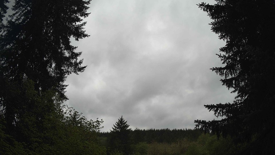 Pacific Northwest skyline timelapse frame from May 6th, 2026 at 12:15 PM