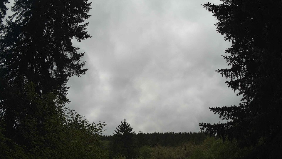 Pacific Northwest skyline timelapse frame from May 6th, 2026 at 12:45 PM