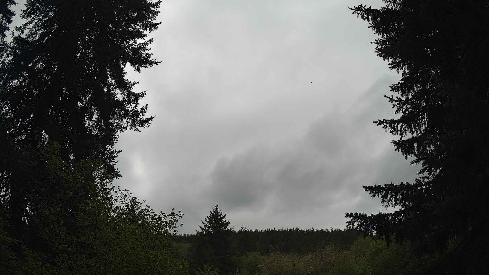 Pacific Northwest skyline timelapse frame from May 6th, 2026 at 1:15 PM
