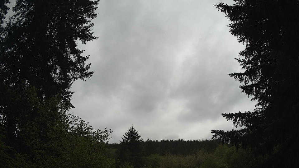 Pacific Northwest skyline timelapse frame from May 6th, 2026 at 2:15 PM