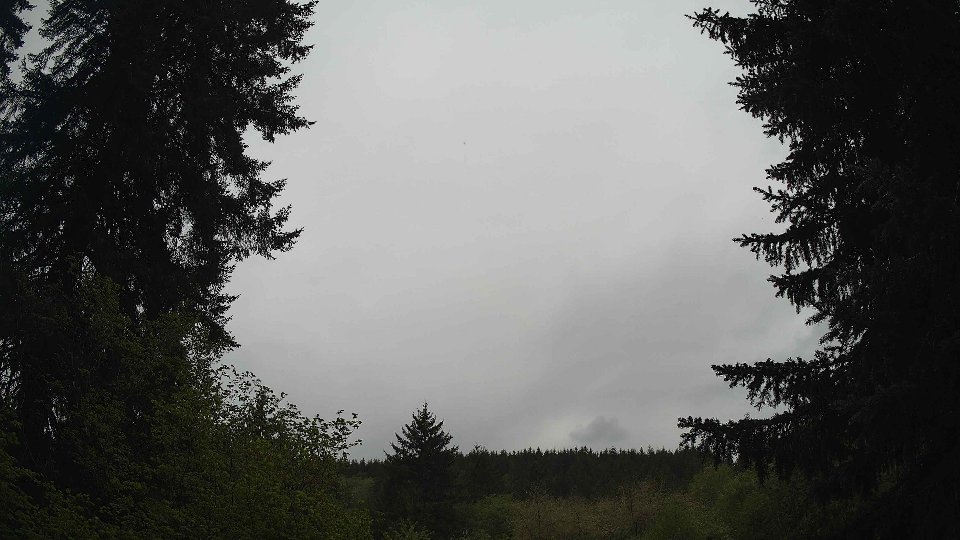 Pacific Northwest skyline timelapse frame from May 6th, 2026 at 3:45 PM