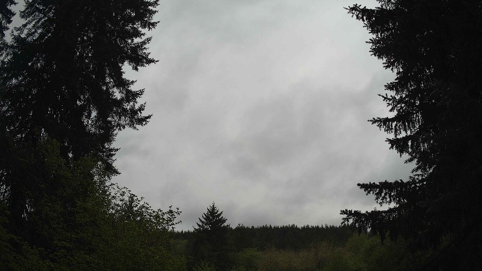 Pacific Northwest skyline timelapse frame from May 6th, 2026 at 6:00 PM