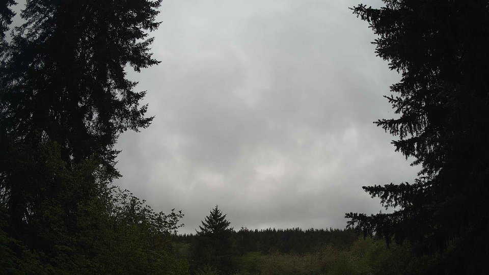 Pacific Northwest skyline timelapse frame from May 6th, 2026 at 6:45 PM