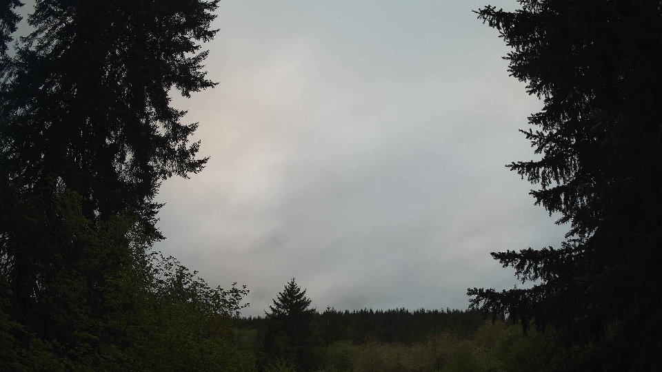 Pacific Northwest skyline timelapse frame from May 6th, 2026 at 8:00 PM