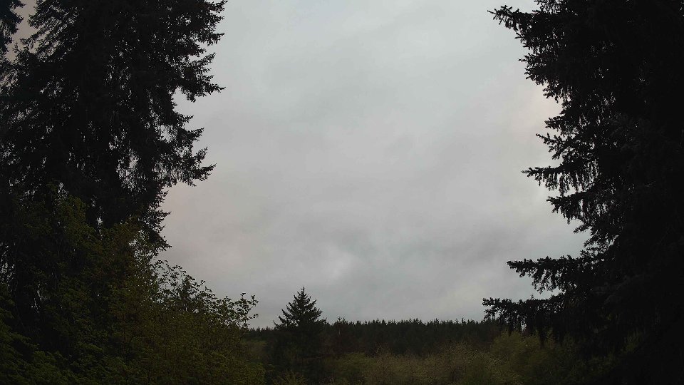 Pacific Northwest skyline timelapse frame from May 6th, 2026 at 8:15 PM